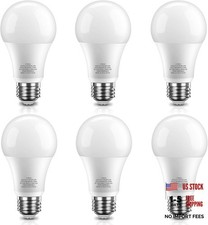 LED Light Bulb, Dimmable A19 9.5W 9.5w/5000k Daylight White 6 Count Pack of 1