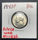 Photo of a 1943-P Jefferson Nickel from an eBay listing that sold on Jul 22, 2026