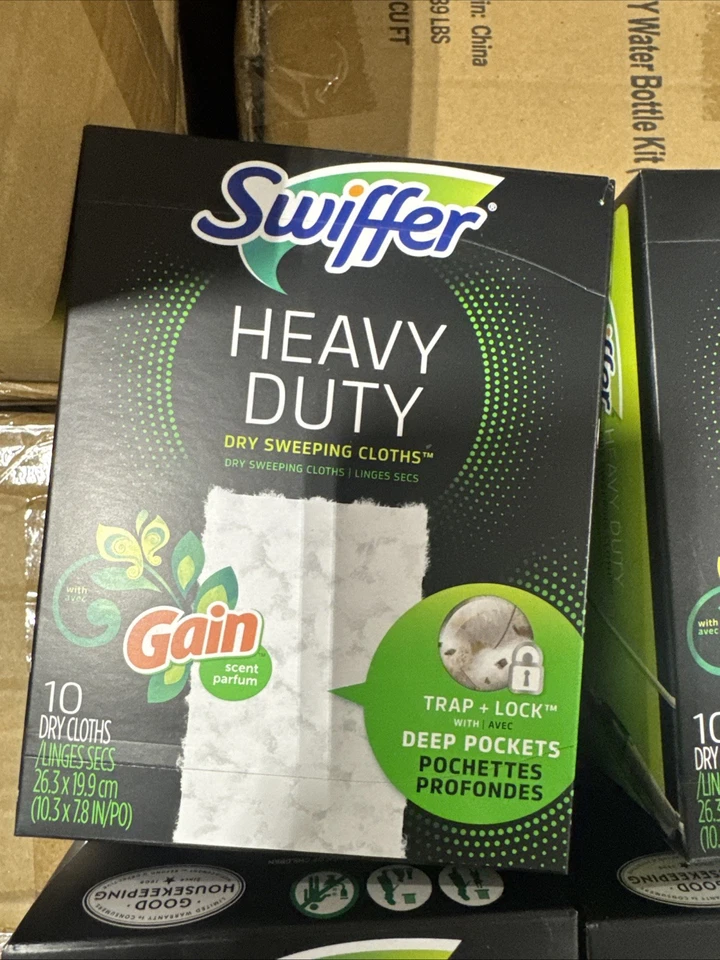 Paño de barrido Swiffer resistente seco bolsillos profundos 40 - Producto sellado Foto 2 de 3