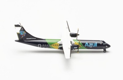 Herpa Wings 1:500 536929 Azul ATR-72-600 PR-AKO  Brazilian Flag 