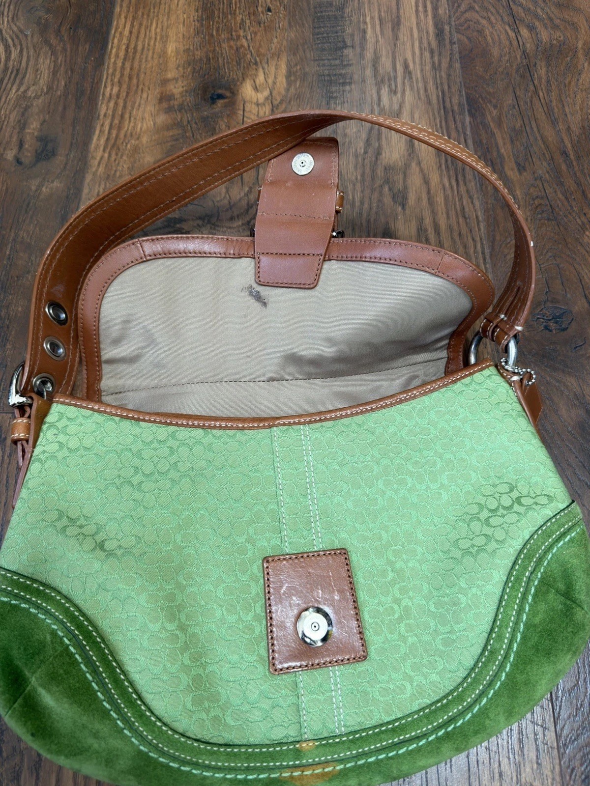Coach soho signature green - Gem