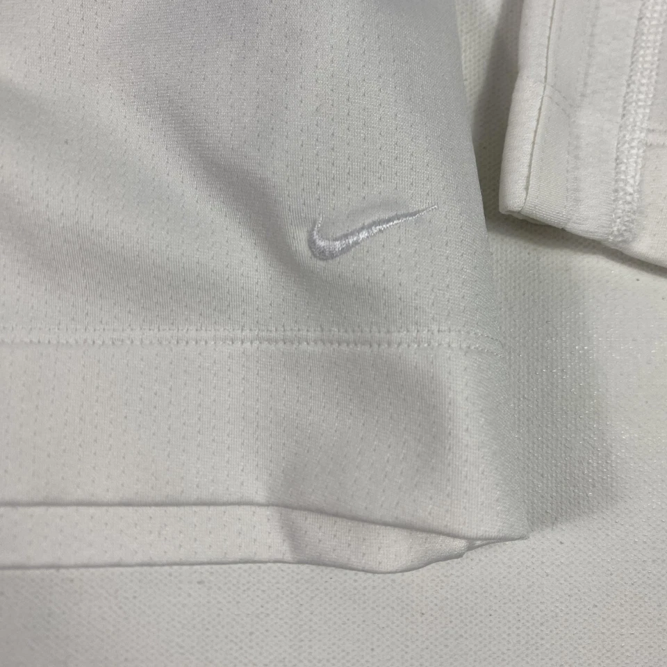 Camisa de golf Nike para mujer XL blanca Nike calce cuello falso seco manga larga Foto 2 de 4