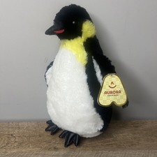 Aurora Penguin Plush Stuffed Animal Toy Doll With Tags Birthday Gift Cuddle Toy