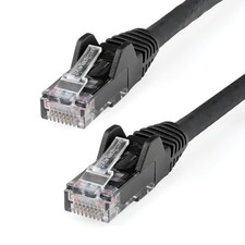 StarTech N6LPATCH6BK 6ft 1.8m CAT6 Ethernet Cable - Patch Cable - Black