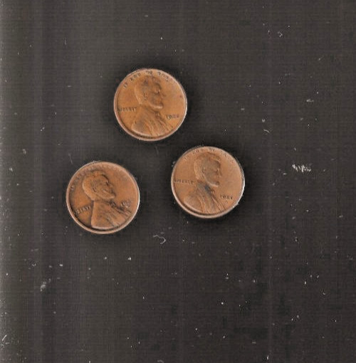 1920  /  1920 D  /  1920 S   FINE  LINCOLN  CENTS   RS COINS #52D  at wholesale
