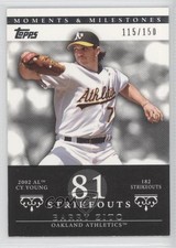 2007 Moments & Milestones /150 Barry Zito (2002 AL Cy Young 182 Strikeouts) 1s7