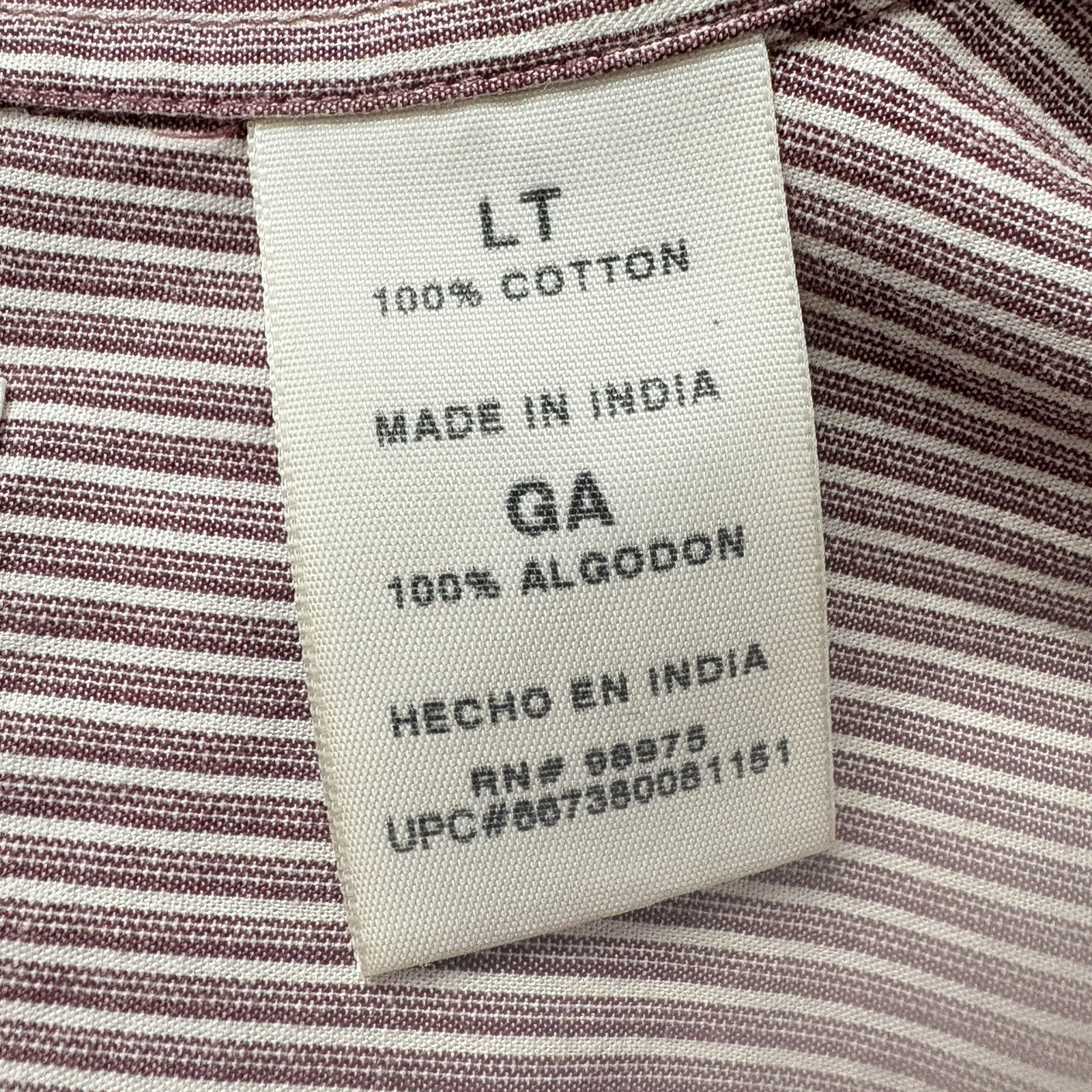 Levi Strauss Authentic Button Dn Long Sleeve Shir… - image 4