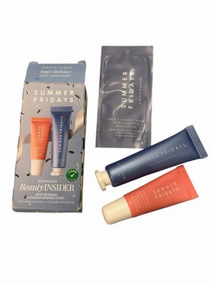 Sephora Beauty Insider 2 Piece Set Summer Fridays Lip Balm Jet Lag Mask New