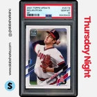 2021 TOPPS UPDATE #US118B NOLAN RYAN SP VAR PSA 10
