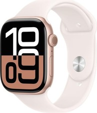 Apple Watch 10 GPS Alu Rosa 46mm A2999 Cinturino Bianco, Aperto - mai usato
