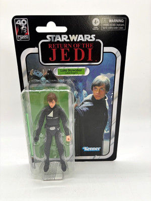 Hasbro Star Wars The Black Series - Luke Skywalker Jedi Knight Kenner 40th MOC