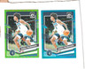 2023-24 Donruss Optic Jaden McDaniels Lime Green #/149 & Aqua #/249 Twolves