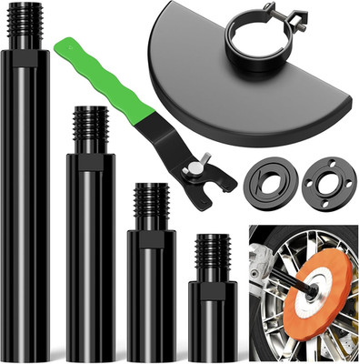 Angle Grinder Attachment Kit with 4 Extension Shaft (1.96'', 2.75'', 3.9'', 5.5''),