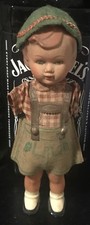 One Vintage German Boy Celluloid Doll - M.W. Germany