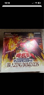 Yu-Gi-Oh! Blazing Dominion BOX Unopened Plus One Shrink Included