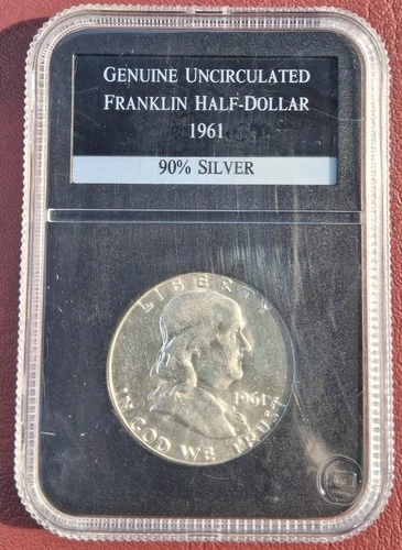 1961 Franklin Silver Half Dollar Uncirculated