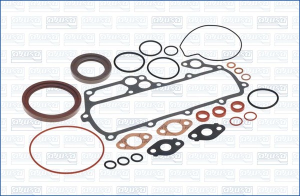 Ajusa Dichtungssatz KurbelgehäUse 54075300 FüR Pajero Mitsubishi 2 V46W V26W-image
