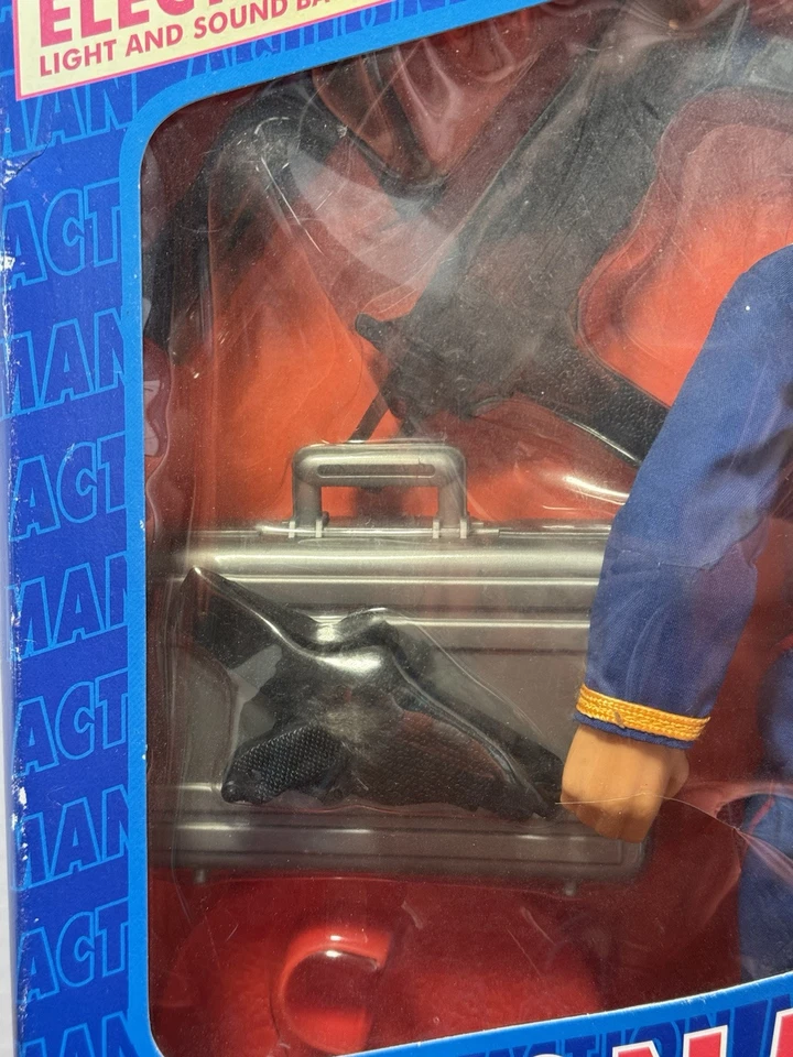 "Figura rara de colección Action Man GI Joe Cobra Commander 12"" variante del Reino Unido 1992 LEER Foto 3 de 4