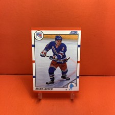 1990-91 Score Brian Leetch #225 HOF EX🦄