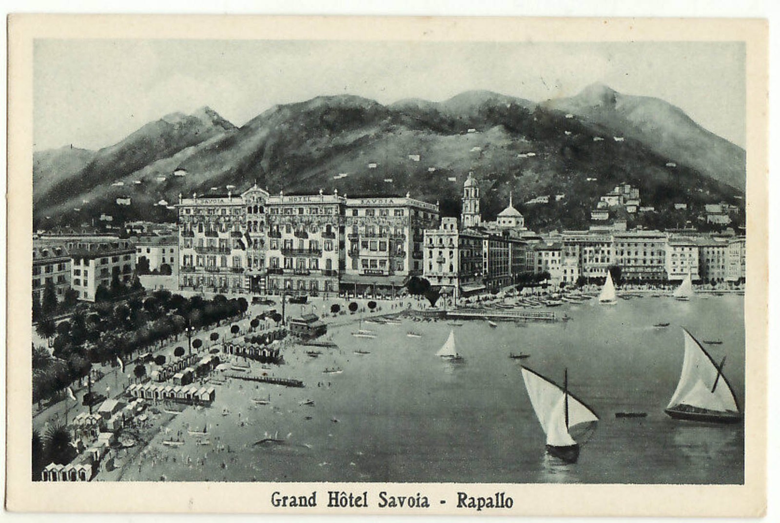 RAPALLO - GENOVA - GRAND HOTEL SAVOIA - F.P. -28136-
