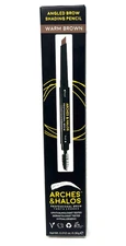 Arches & Halos Angled Brow Shading Pencil New In Packaging 0.012 oz WARM BROWN