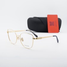 Salvatore Ferragamo SF2240 751 Gold 56mm Eyeglasses New Authentic