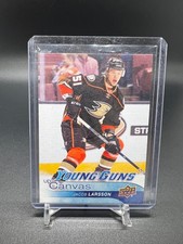 2016-17 Upper Deck UD Canvas #C220 Jacob Larsson YG RC Young Guns Rookie
