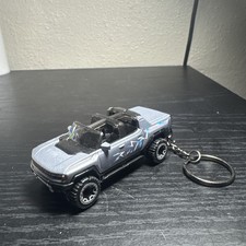 GMC Hummer EV Pickup Keychain 1:64 Diecast Hot Wheels Matchbox Gift