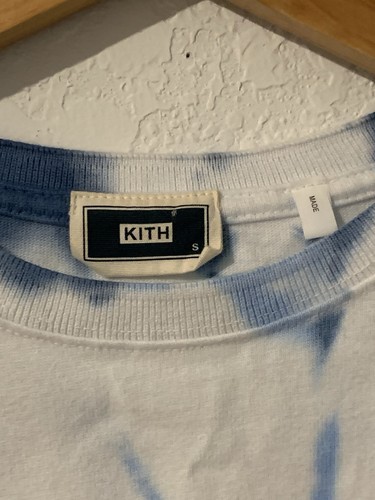 KITH Tie Dye Blue Short Sleeve Shirt Men’s Size small - Picture 2 of 5