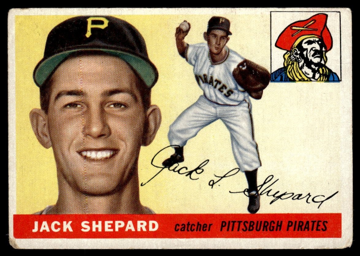 1955 Topps Jack Shepard #73 Pittsburgh Pirates