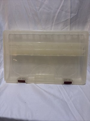 Plano  3750 Adjustable Compartment Box With 3 To 28 Compartments, Plastic. Read