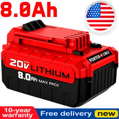 #ad #ad 8.0Ah 20 Volt For Porter Cable Battery 20V MAX Lithium PCC680L PCC685L PCC682L $22.79