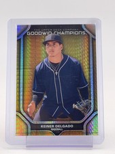 KEINER DELGADO 2024 UPPER DECK GOODWIN CHAMPIONS ORANGE PRISM /349 #P70 Q3474