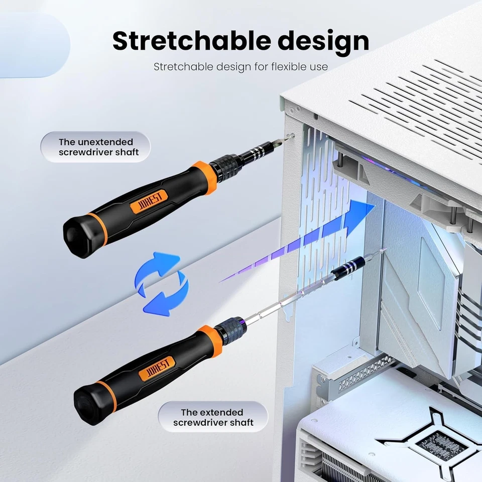 Cacciaviti Precisione Set, Professionali Mini Magnetici kit di Riparazione - Imagen 4 de 4