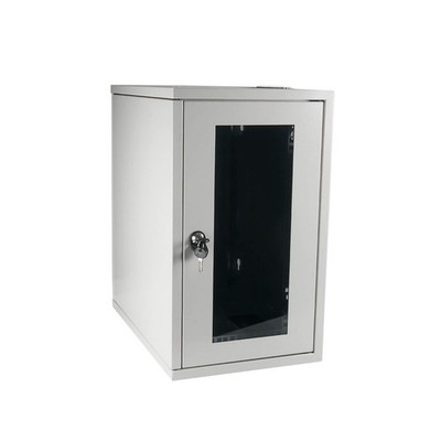 19'' Wandgehäuse Netzwerkschrank 5HE vertikal 10'' 10HE horizontal T= 500mm grau