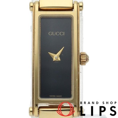 Used Gucci Ladies Watch 1500 GP Ladies Watch Black Good Condition Used