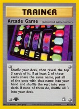 Arcade Game (Goldenrod Game Corner) 83/111 Neo Genesis 1st Edition Pokémon Card on eBay