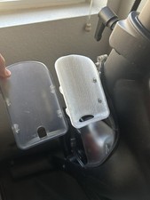 Single Peloton Water Bottle Holder, Original Size, Colorless Shiny PETG