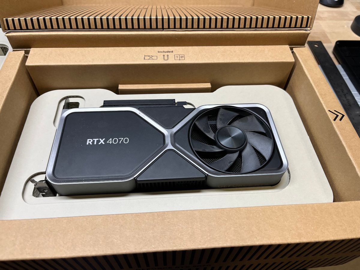 NVIDIA GeForce RTX 4070 Founders Edition 12GB Graphics Card for