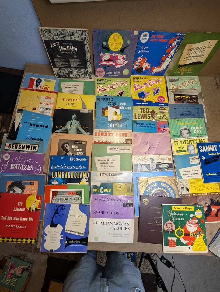 40+ MIXED LOT LP 33 RPM Records Big Band Jazz Easy Listening Christmas Classical — 第 2/4 张图片