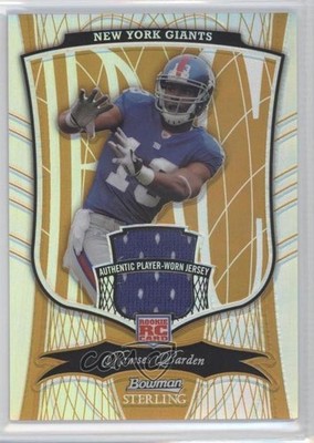 2009 Bowman Sterling Memorabilia Gold Refractor 2/25 Ramses Barden Rookie RC 0v1