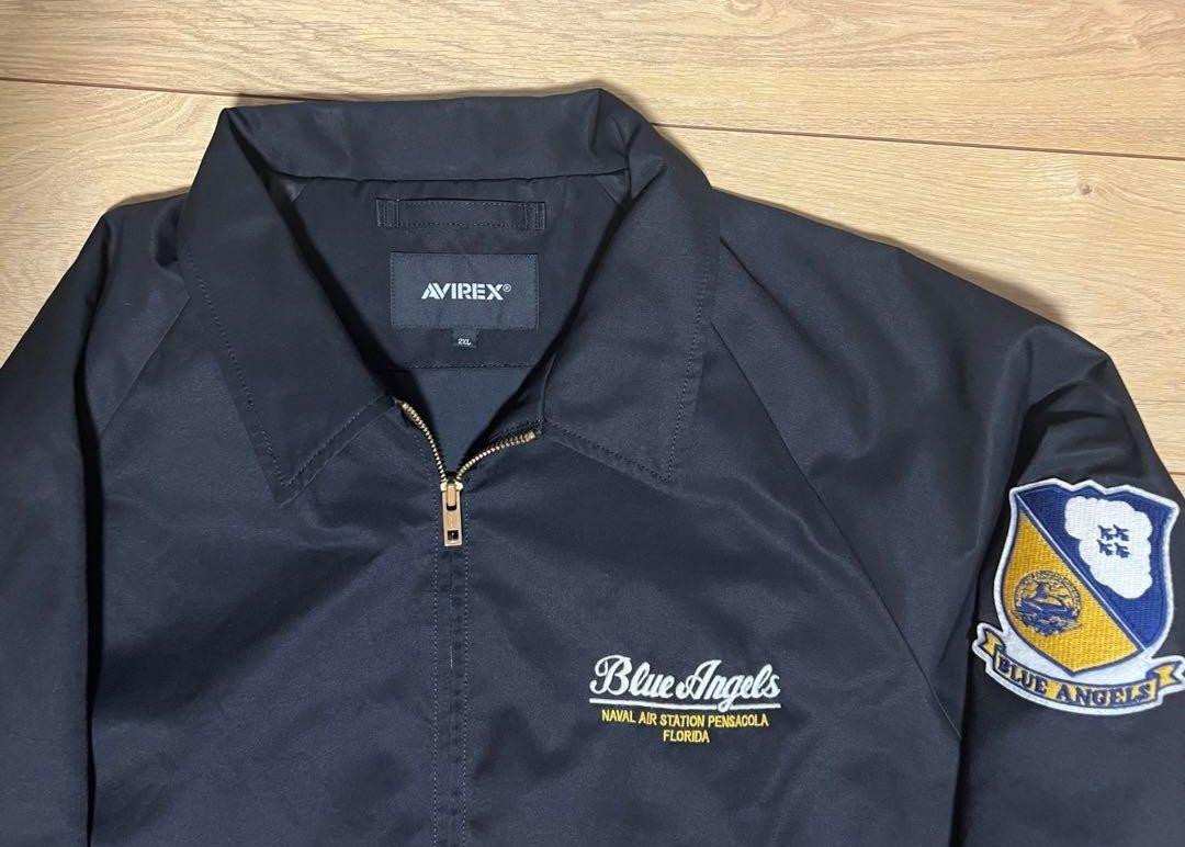 AVIREX USN UTILITY JACKET BLUEANGELS | eBay