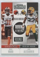 2018 Contenders Round Numbers Silver 12/75 Jaire Alexander Denzel Ward 0nr3