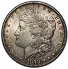 1879 Morgan Silver Dollar Silver Coin, Nice Choice BU++