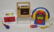 Vtg 1980s Fisher-Price Cassette Tape Player L...