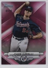2023 Bowman Sterling Rookies Magenta Refractor /75 Cade Cavalli #BSR-49 15zu