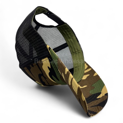 Gorra de béisbol Snapback ajustable camionero sombrero camuflaje militar táctico al aire libre hombres - Imagen 48 de 48