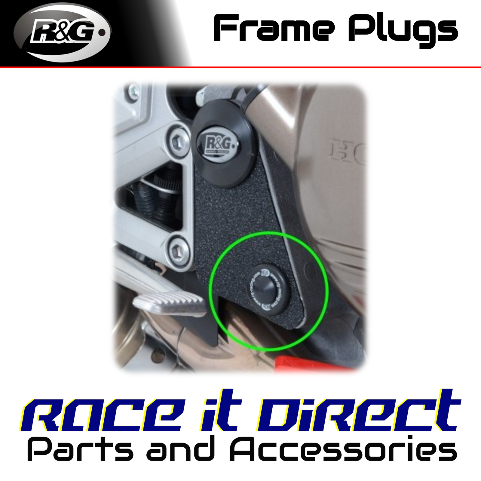 R&G - FI0090BK - Frame Plugs