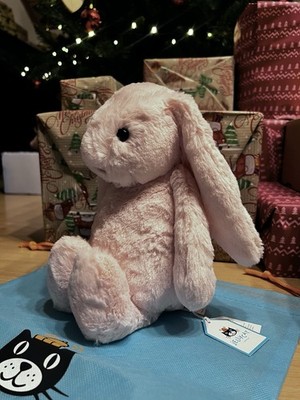 Jellycat Bashful Pink Bunny NEU Medium rosa Hase 
