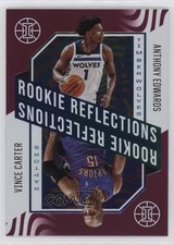 2020-21 Illusions Rookie Reflections Pink 11/25 Anthony Edwards Vince Carter 6m7
